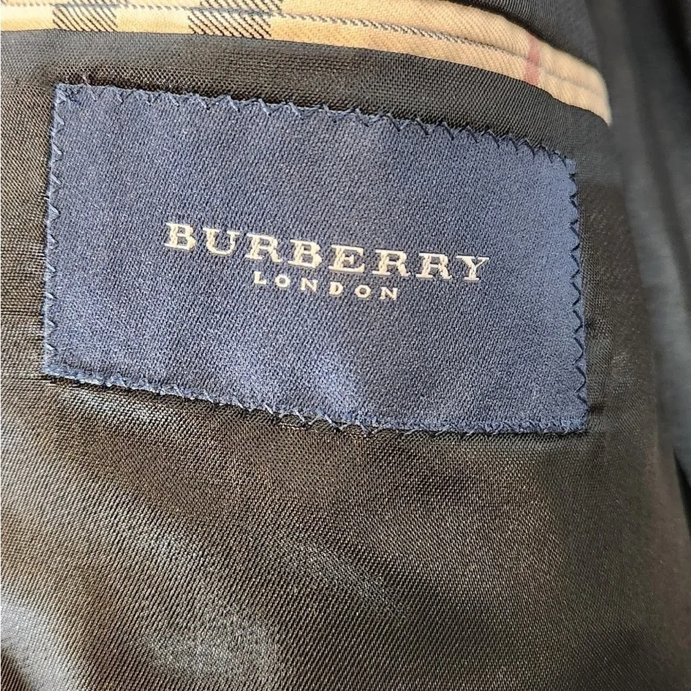 Burberry Silk Cashmere Blazer Size 41S